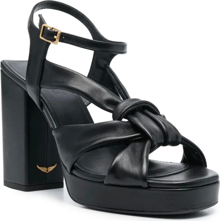 Forget Me Knot leather sandals - Image 2