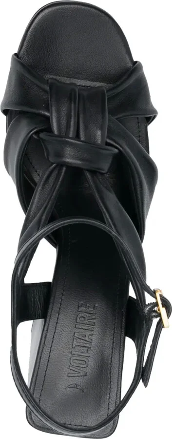 Forget Me Knot leather sandals - Image 4