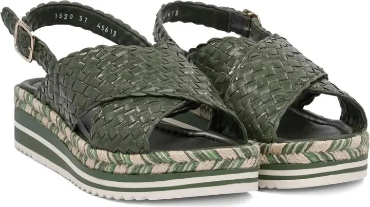 Forli interwoven slingback sandals - Image 2