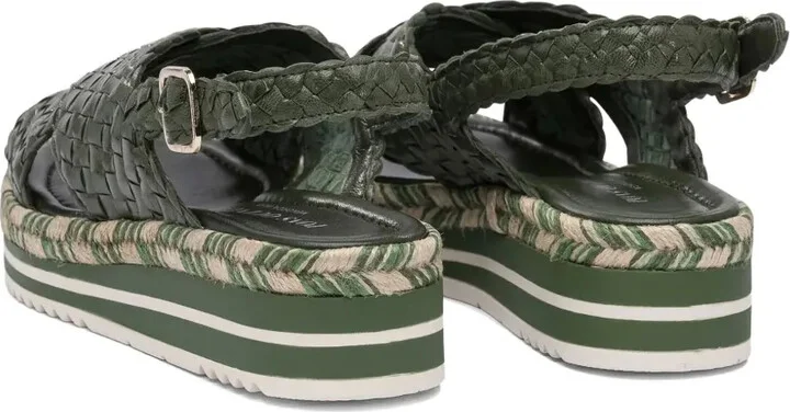 Forli interwoven slingback sandals - Image 3