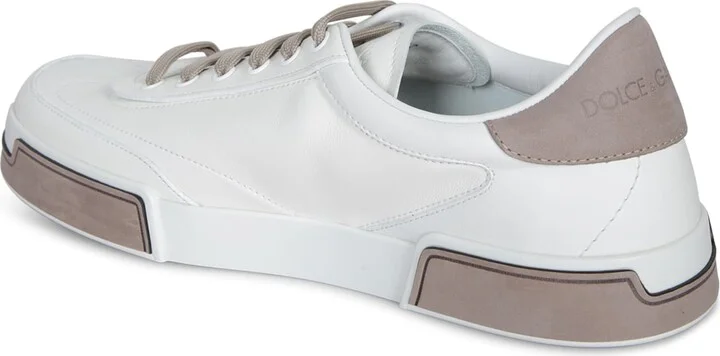 Formal Beige And White Sneakers - Image 3