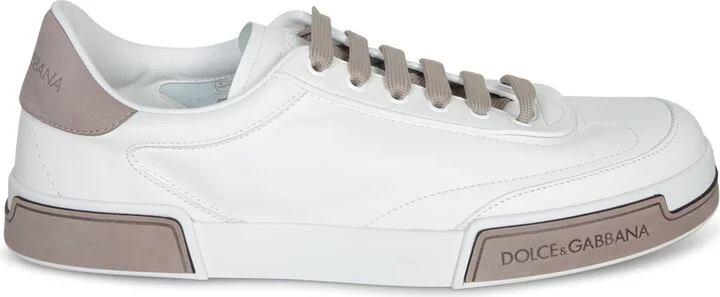 Formal Beige And White Sneakers