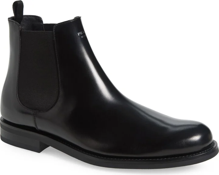 Formale Spazzolato Chelsea Boot