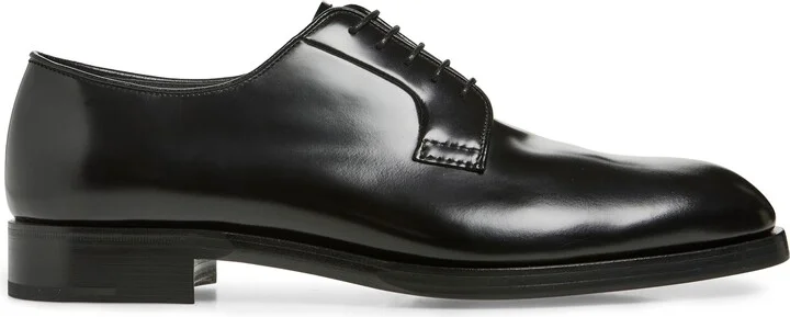 Formale Spazzolato Plain Toe Derby - Image 3