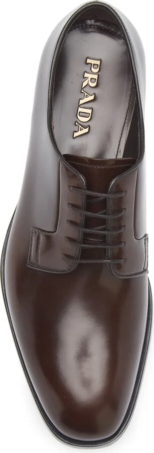 Formale Spazzolato Plain Toe Derby - Image 11