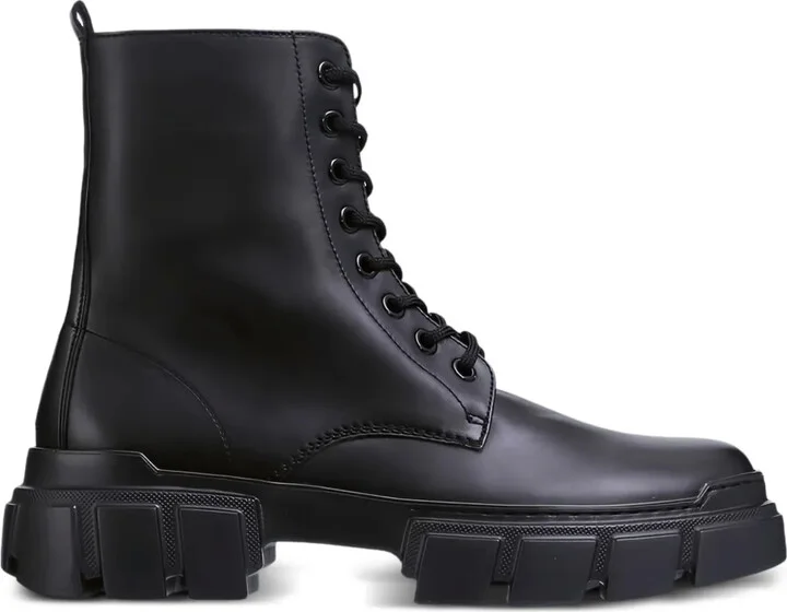 Forrest chunky-sole lace-up combat boots