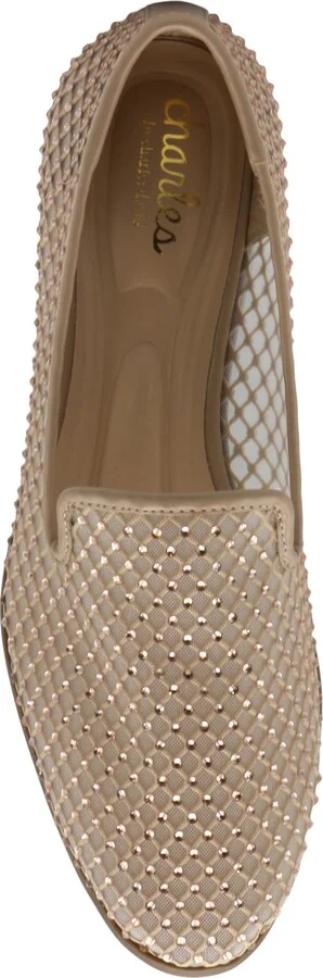 Forrest Rhinestone Mesh Loafer - Image 4
