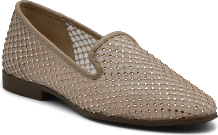 Forrest Rhinestone Mesh Loafer