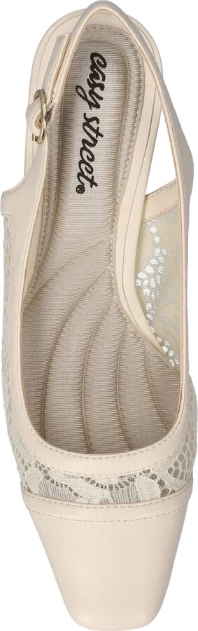 Fortune Square Toe Slingback Pump - Image 4