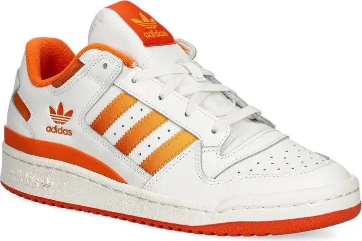Forum Low CL three-stripe leather sneakers - Image 2