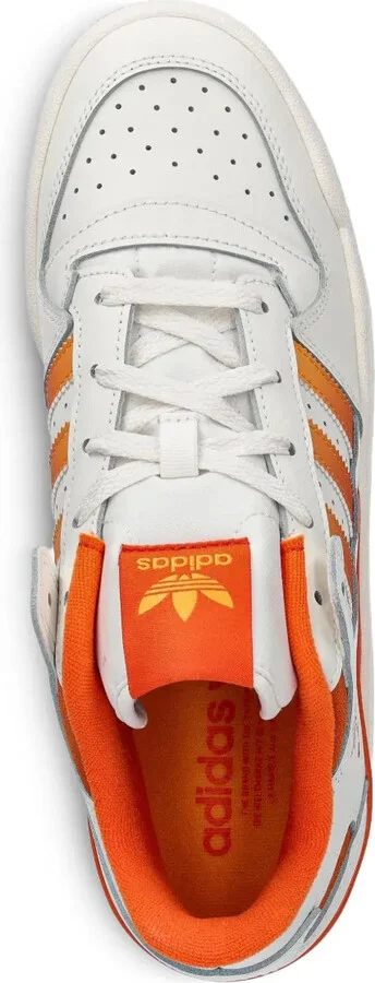 Forum Low CL three-stripe leather sneakers - Image 4
