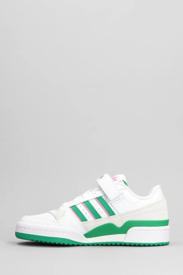 Forum Low Sneakers In White Leather - Image 3