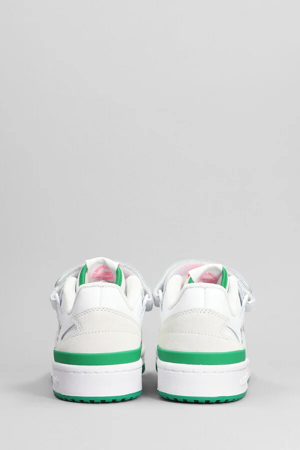 Forum Low Sneakers In White Leather - Image 4