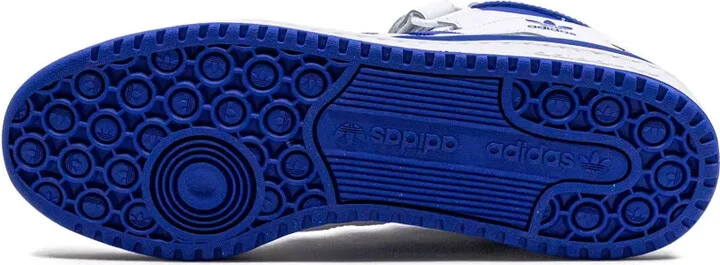 Forum Mid "White/Royal" sneakers - Image 4
