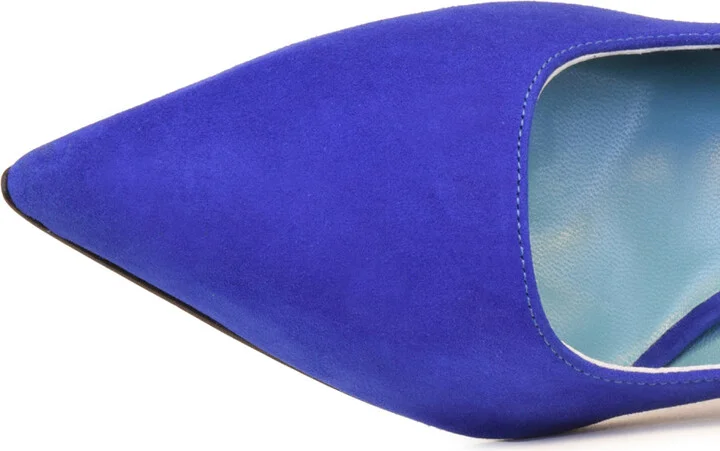 Fosca Pump W/Strp Blue Cash/Menta Nad - Image 3