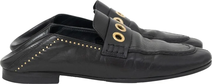 Fosten Convertible Loafers in Black Leather