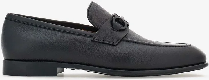Foster Gancini Leather Loafers