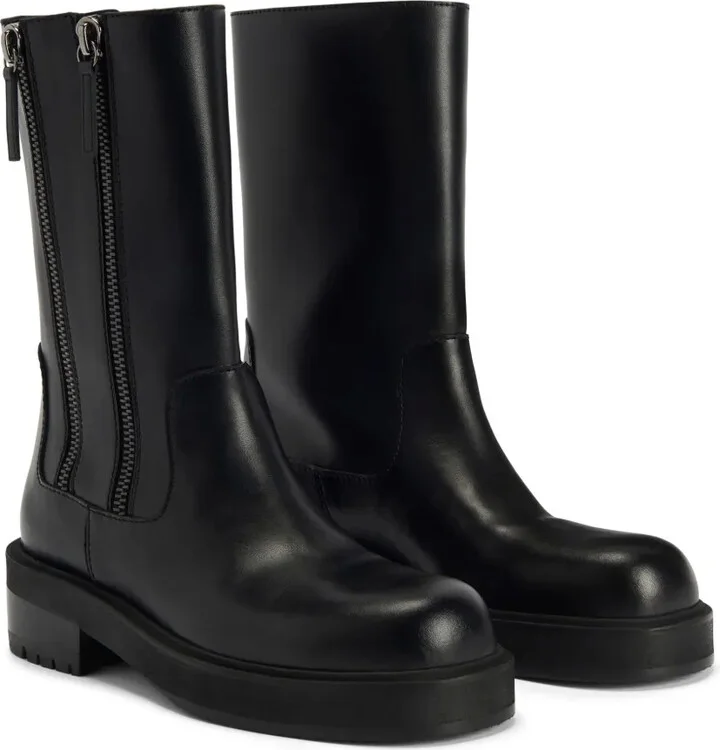 Foustine leather ankle boots - Image 2