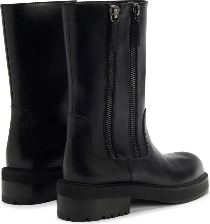 Foustine leather ankle boots - Image 3