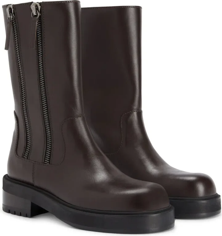 Foustine leather ankle boots - Image 2