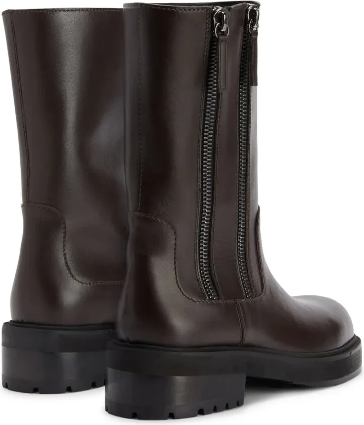 Foustine leather ankle boots - Image 3