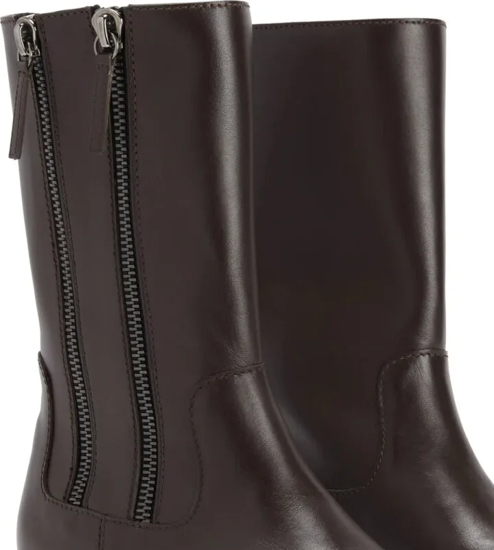 Foustine leather ankle boots - Image 4