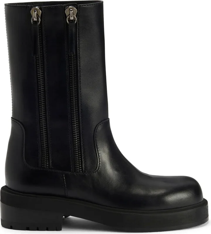 Foustine leather ankle boots