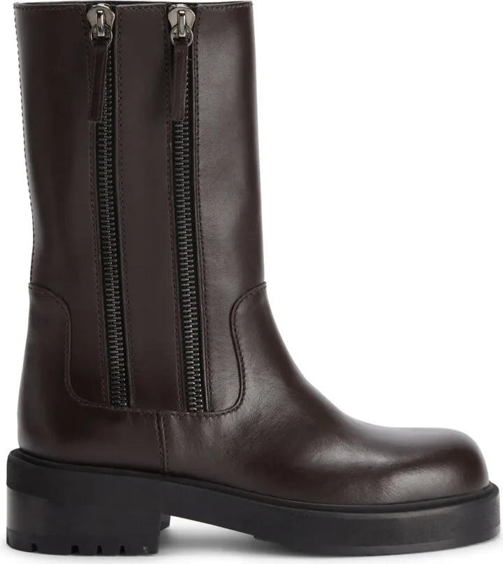 Foustine leather ankle boots