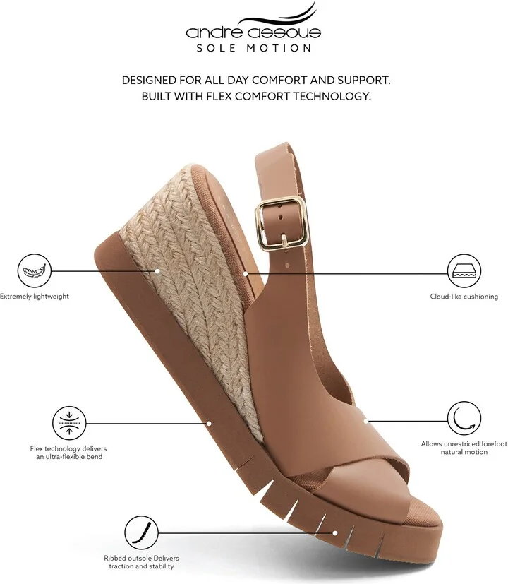 Foxa Sole Motion Slingback Wedge Sandal - Image 9