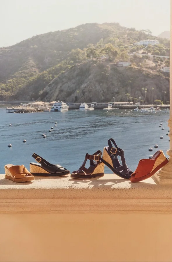 Foxa Sole Motion Slingback Wedge Sandal - Image 11