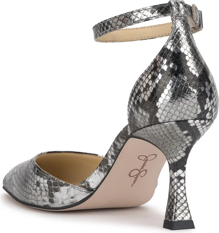 Foxena Ankle Strap Pointed Toe Pump - Image 2