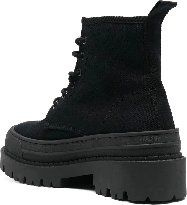 Foxing lace-up ankle boots - Image 2
