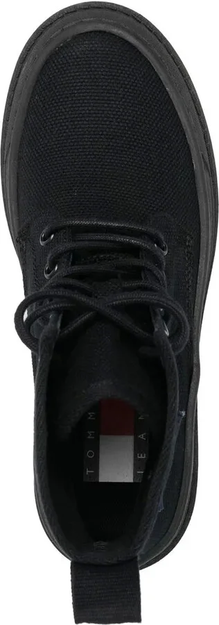 Foxing lace-up ankle boots - Image 3