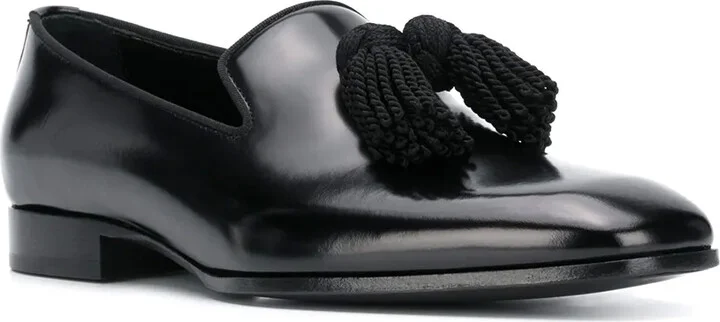 Foxley tassel-detail leather loafers - Image 2
