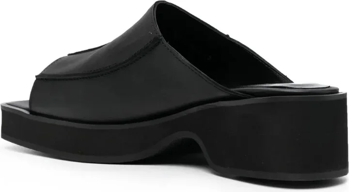 Frame 55mm slip-on leather sandals - Image 3
