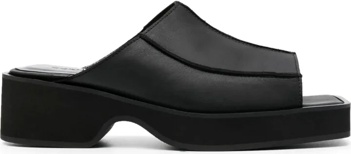 Frame 55mm slip-on leather sandals
