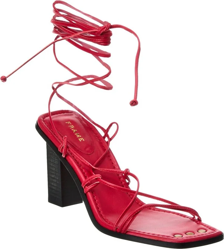 FRAME Denim Le Doheny Leather Sandal