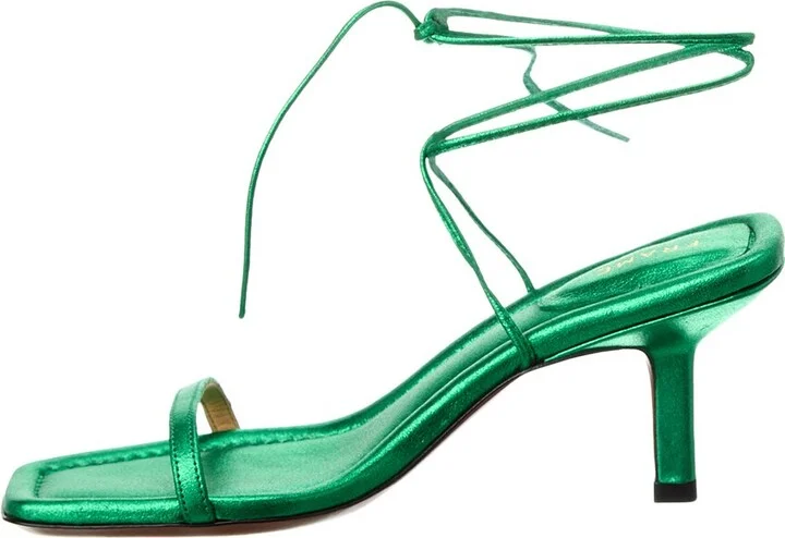 Frame Denim Le Ozzie Leather Sandal - Image 2