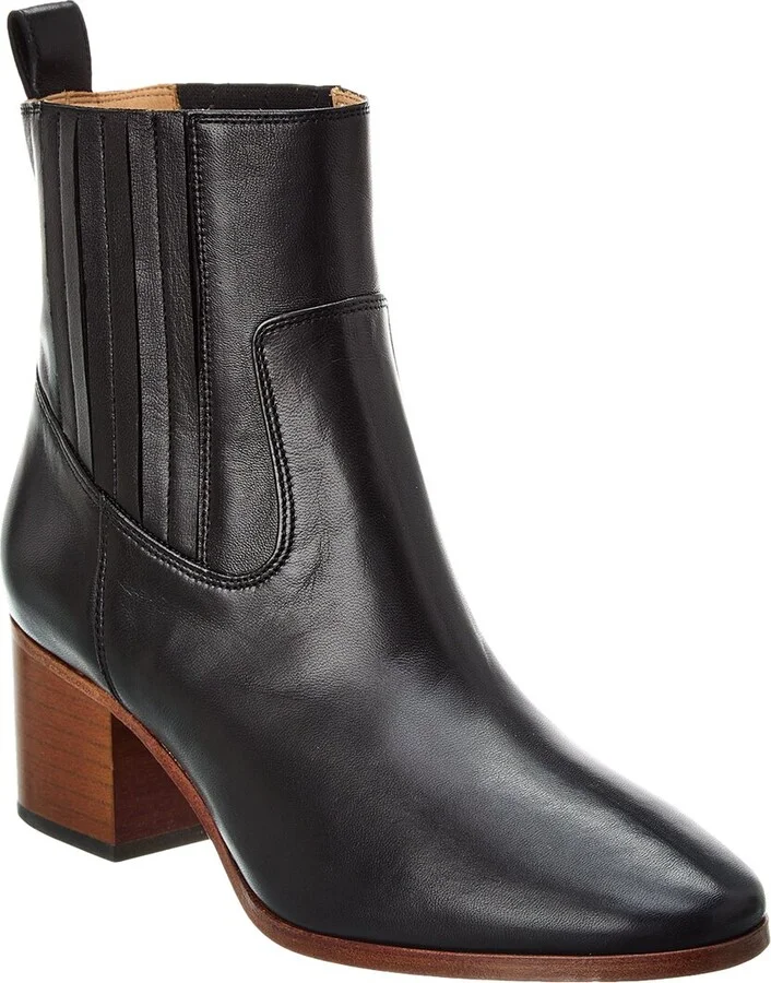 Frame Denim Le Rue Leather Bootie