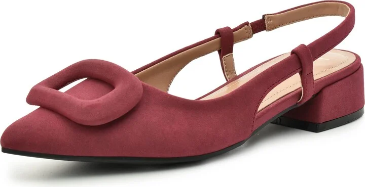 Frame Slingback Pump