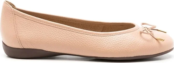 France lace-up ballerina shoes