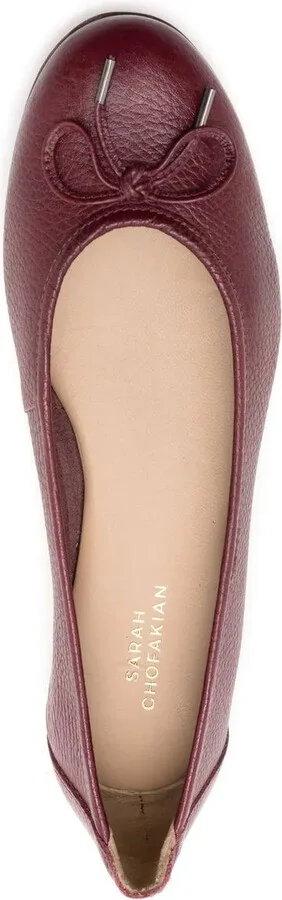 France pebbled ballerina shoes - Image 4