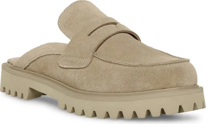 France Waterproof Penny Loafer Mule