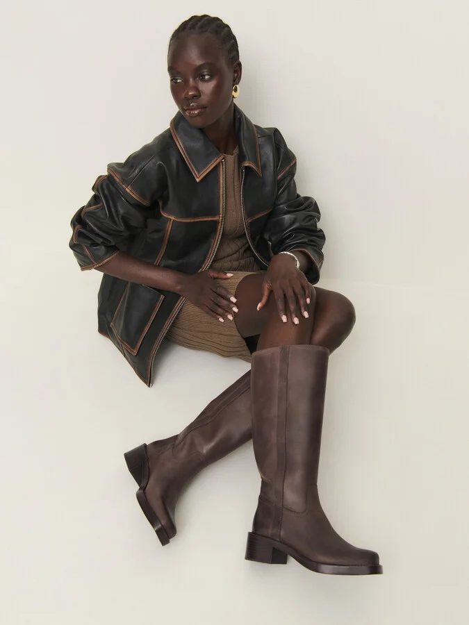 Distressed Brown