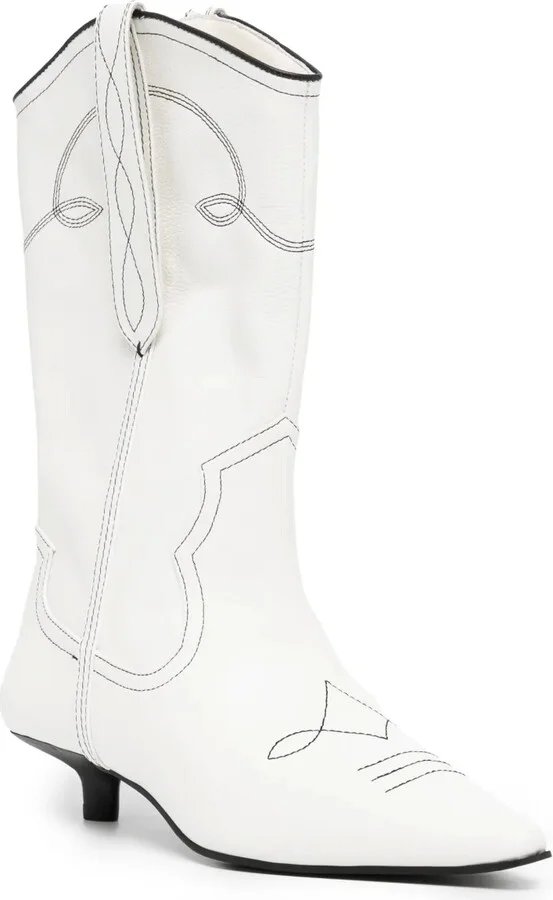 Francesca II 40mm leather boots - Image 2