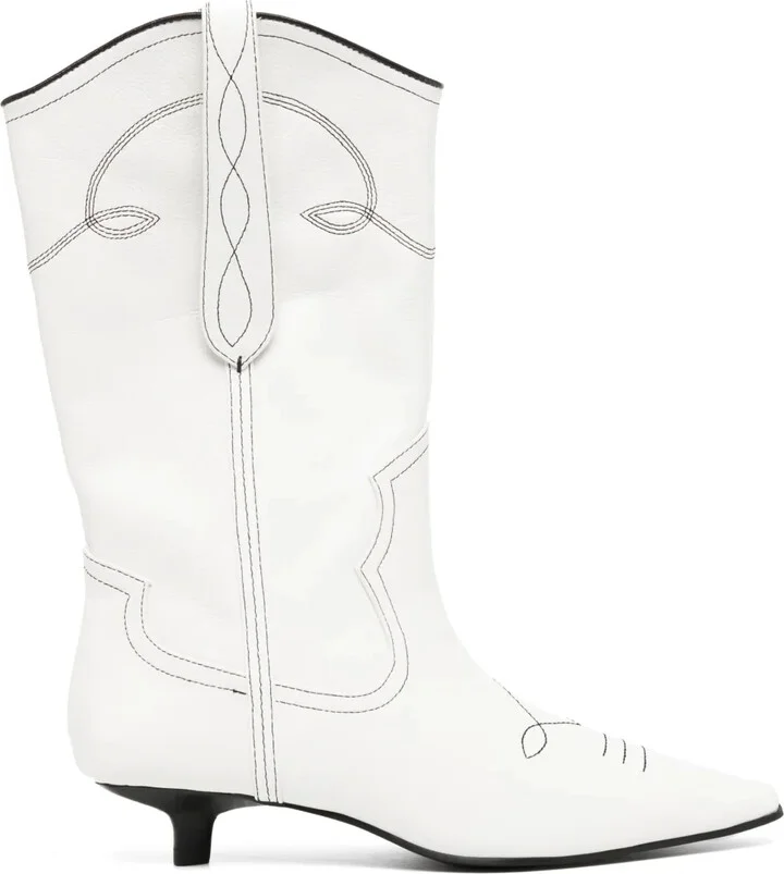 Francesca II 40mm leather boots