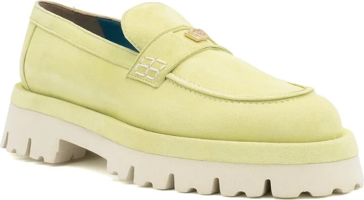 Francesca Loafer Lt Green Cashmere - Image 3