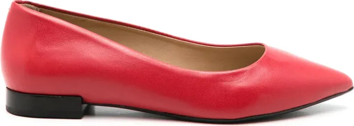 Francesca pointed-toe ballerina shoes