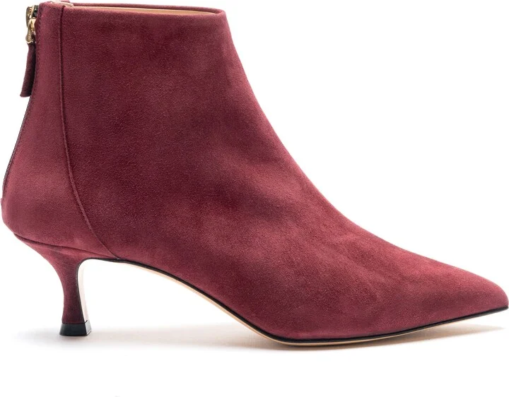Francesca Pointed Toe Kitten Heel Bootie - Image 2
