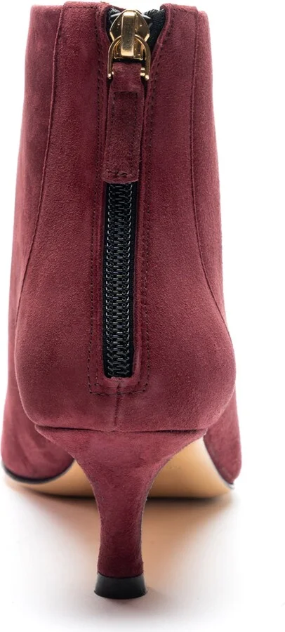 Francesca Pointed Toe Kitten Heel Bootie - Image 4